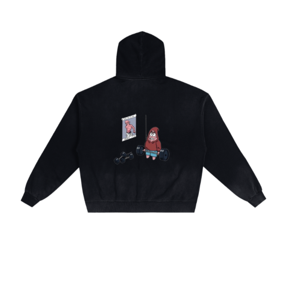 "PUMP COVER" PRINTED HOODIE - PRESSURE CHAMBER EDITION