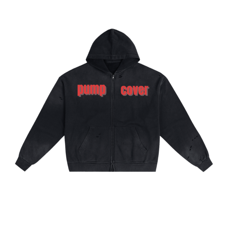 "PUMP COVER" PRINTED HOODIE - PRESSURE CHAMBER EDITION