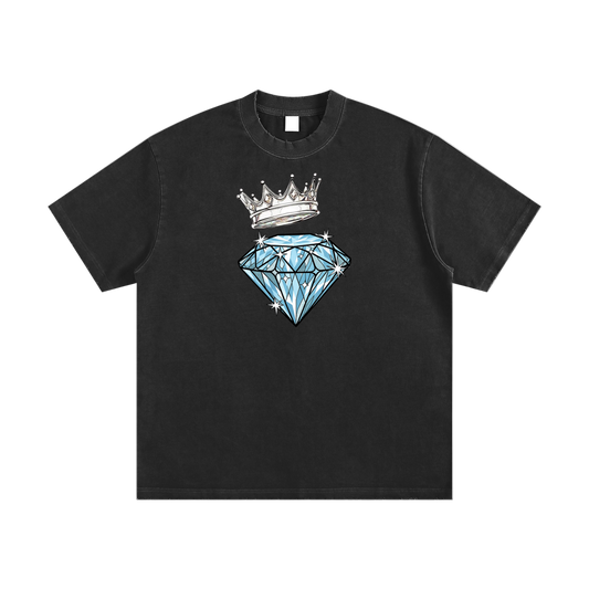 Black and Clear Pressure Makes Diamonds Tee 2.0 | Pressure Chamber™