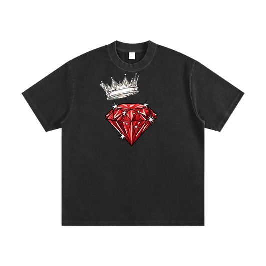 Black and Red Pressure Makes Diamonds Tee 2.0 | Pressure Chamber™