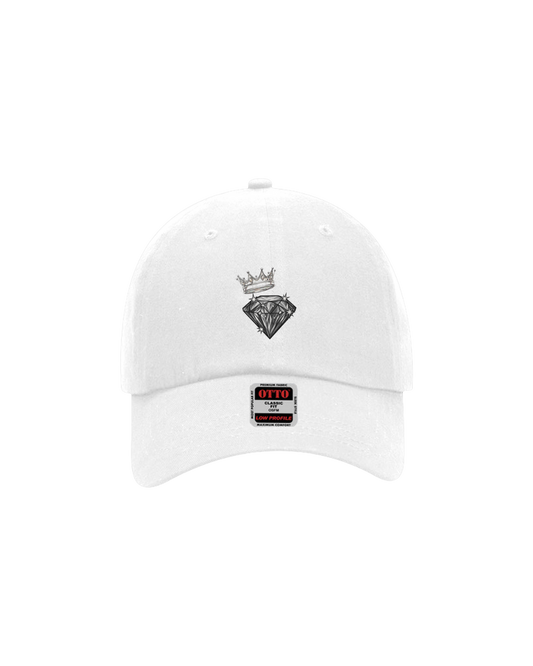 Black Diamond White Baseball Cap | Pressure Chamber™