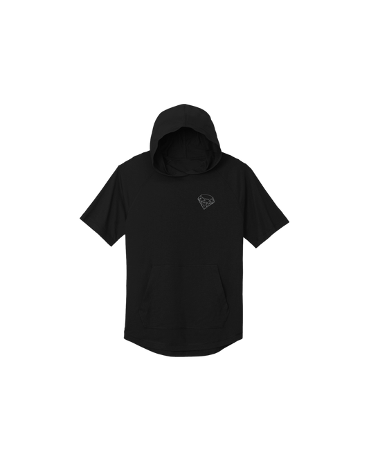 Short Sleeve Wicking Hoodie Gym wear | Pressure Chamber™
