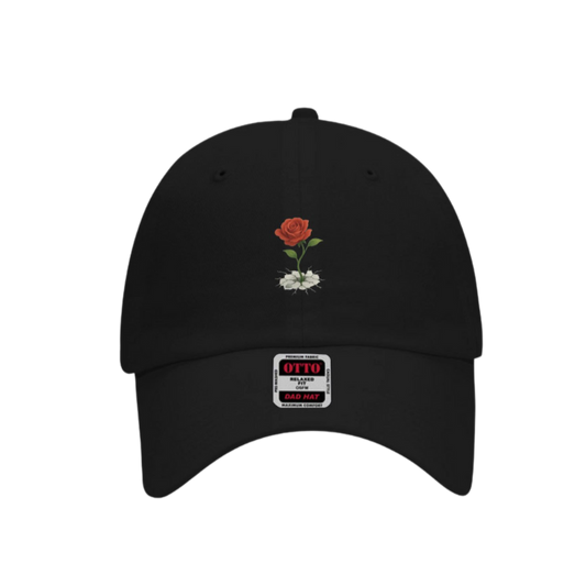 THE ROSE THAT GREW FROM CONCRETE STITCHED BASEBALL HAT - PRESSURE CHAMBER BRANDED