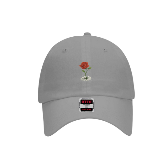 THE ROSE THAT GREW FROM CONCRETE STITCHED BASEBALL HAT - PRESSURE CHAMBER BRANDED