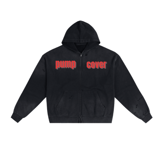 "PUMP COVER" PRINTED HOODIE - PRESSURE CHAMBER EDITION