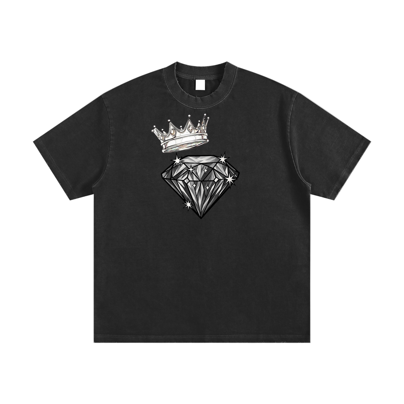 Black On Black Pressure Makes Diamonds Tee 2.0 | Pressure Chamber™