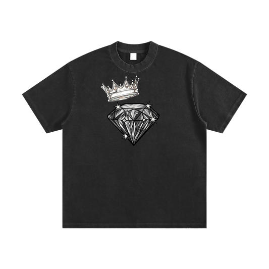 Black On Black Pressure Makes Diamonds Tee 2.0 | Pressure Chamber™