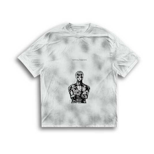 ZORO ICONIC PRINTED "NOTHING HAPPENED" TEE - PRESSURE CHAMBER EDITION